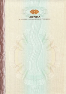 Академическая справка с 2014 по 2023 годы